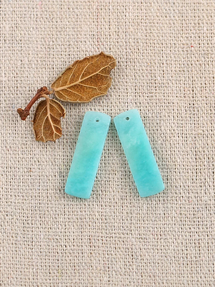 

B&F Amazonite Earring Beads for Jewelry Making, Handmade Natural stones beads, Stones for jewelry Making Supplies