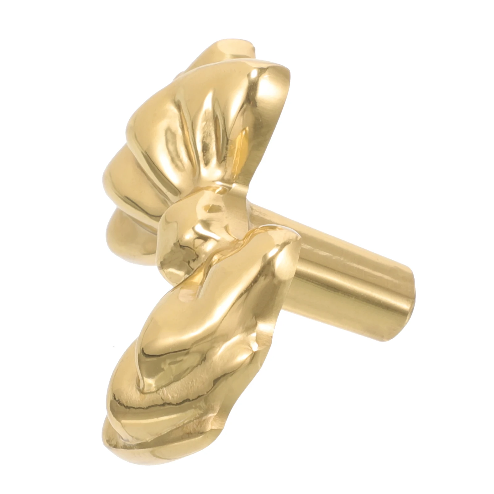 Brass Drawer Pulls Bow Handle Cabinet Knobs Hardware Dresser Handles Kitchen Wardrobe Door Pulls