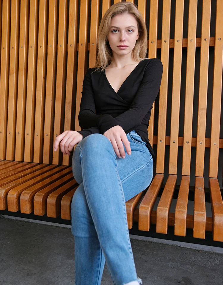 Jeans Donna Skinny Sexy Tenero Moda Donna Jean 2000s Y2K Vita alta Coreano Femme Chic Pantaloni Denim Trendy Stile BF