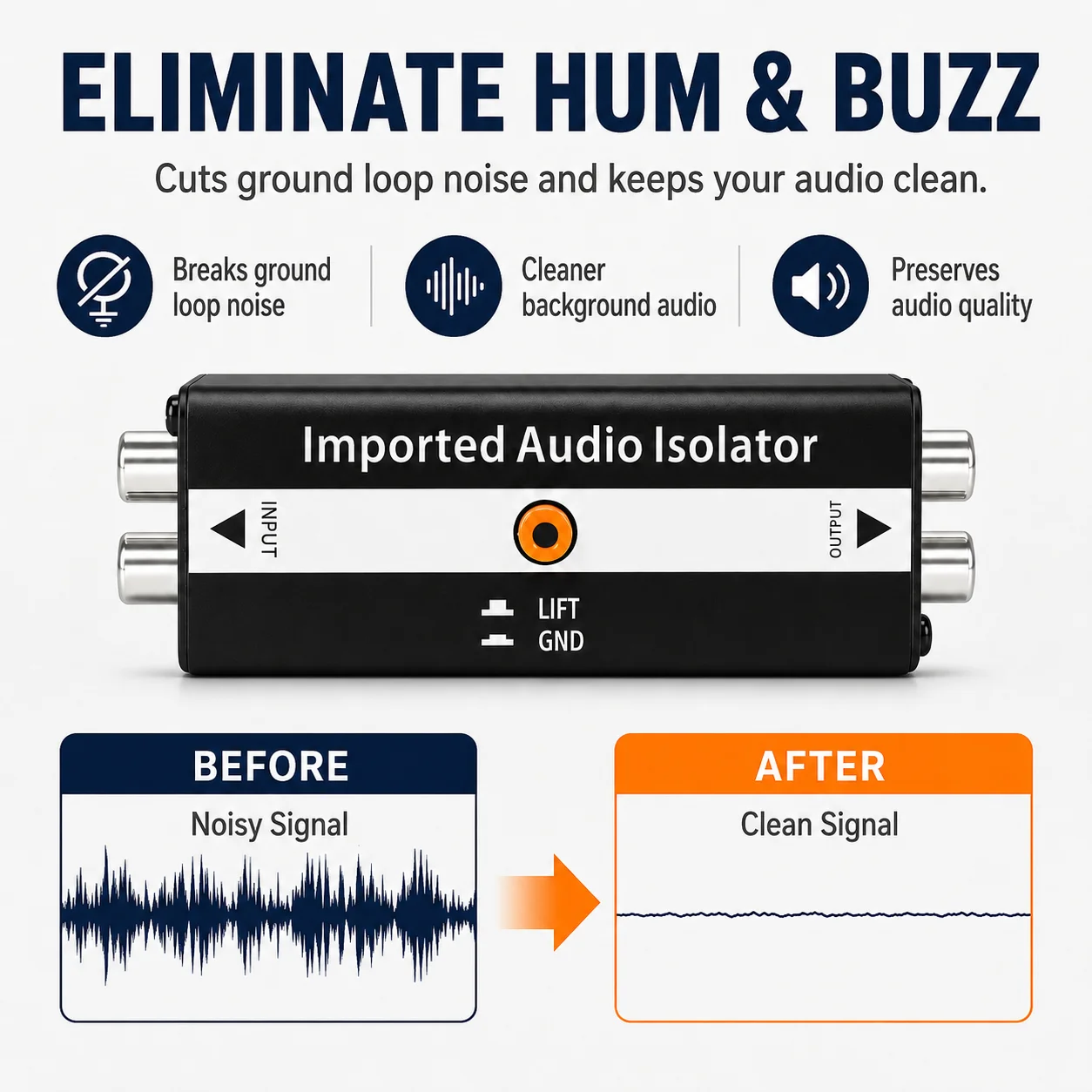 PX01 Professional Hum Eliminat - Audio Music Free review and price