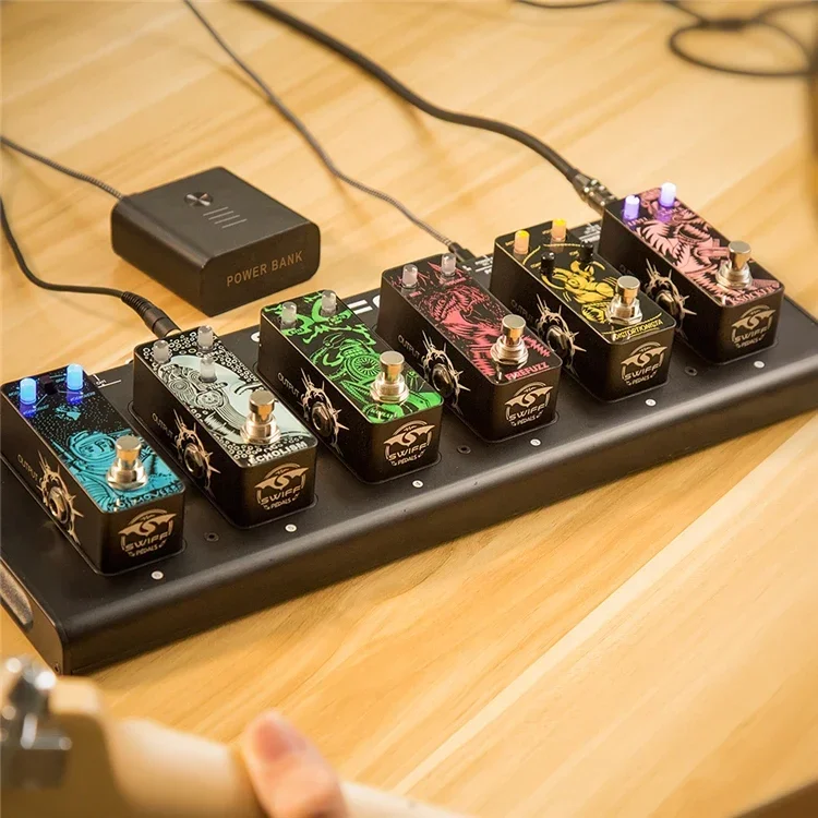 Luxury upgraded pedal board effect pedalboard electric guitar pedals effects