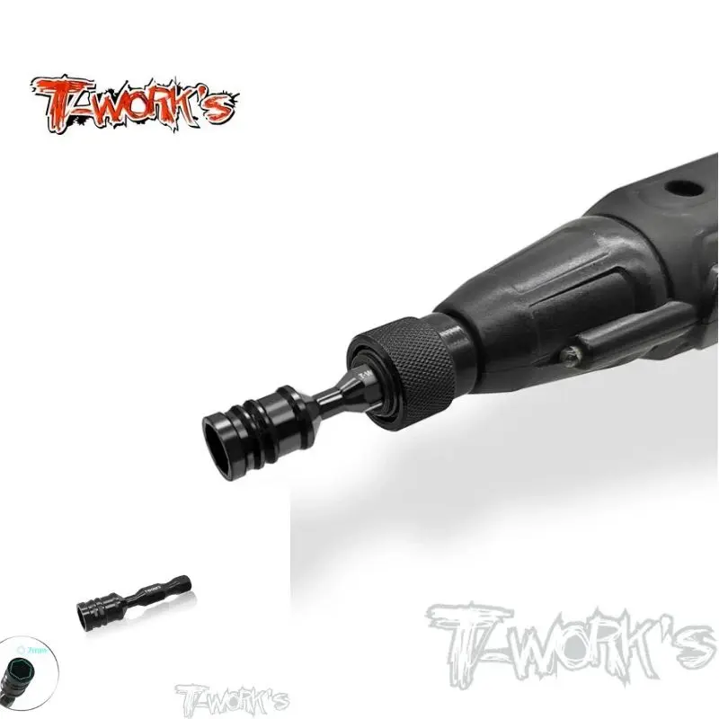 

Original T works TT-087-7.0-S 7.0mm Nut Driver Attachment ( Short ) Rc Tool