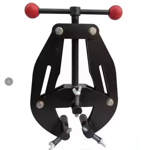 Steel Pipe Clamp 2-6in 5-12in Adjustable Welding Alignment Clamp Tube to Flange Fittings Tee Versatile Ultra Fit Clamps