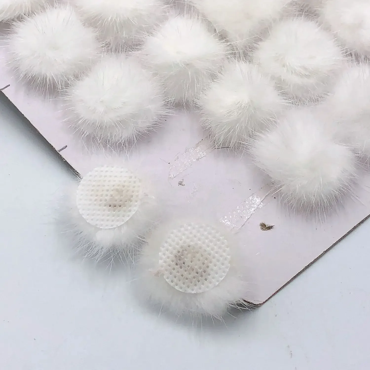 Mink Pompom 25mm-30mm Fur Balls DIY Pompon for Sewing on Knitted Keychain Scarf Hats DIY Jewelry Crafts Accessories pompones