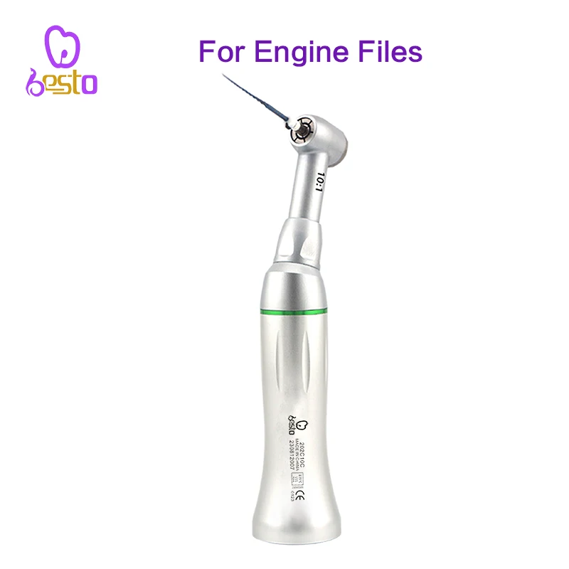 

10:1 De ntal Low Speed Handpiece Root Canal for Engine Files Contra Angle Reciprocation Endodontic Turbine Medical Equipment