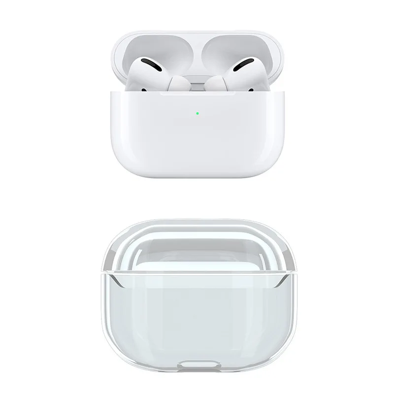 For Apple AirPods 3 Crystal Headphone Case AirPods1 2 AirPods Pro PC Clear Case 1 Accessories Charging Case