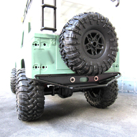 WOWFU-Metal Rear Bumper For MN D90 D99 D99S MN90 MN99S 1/12 RC Spare Parts