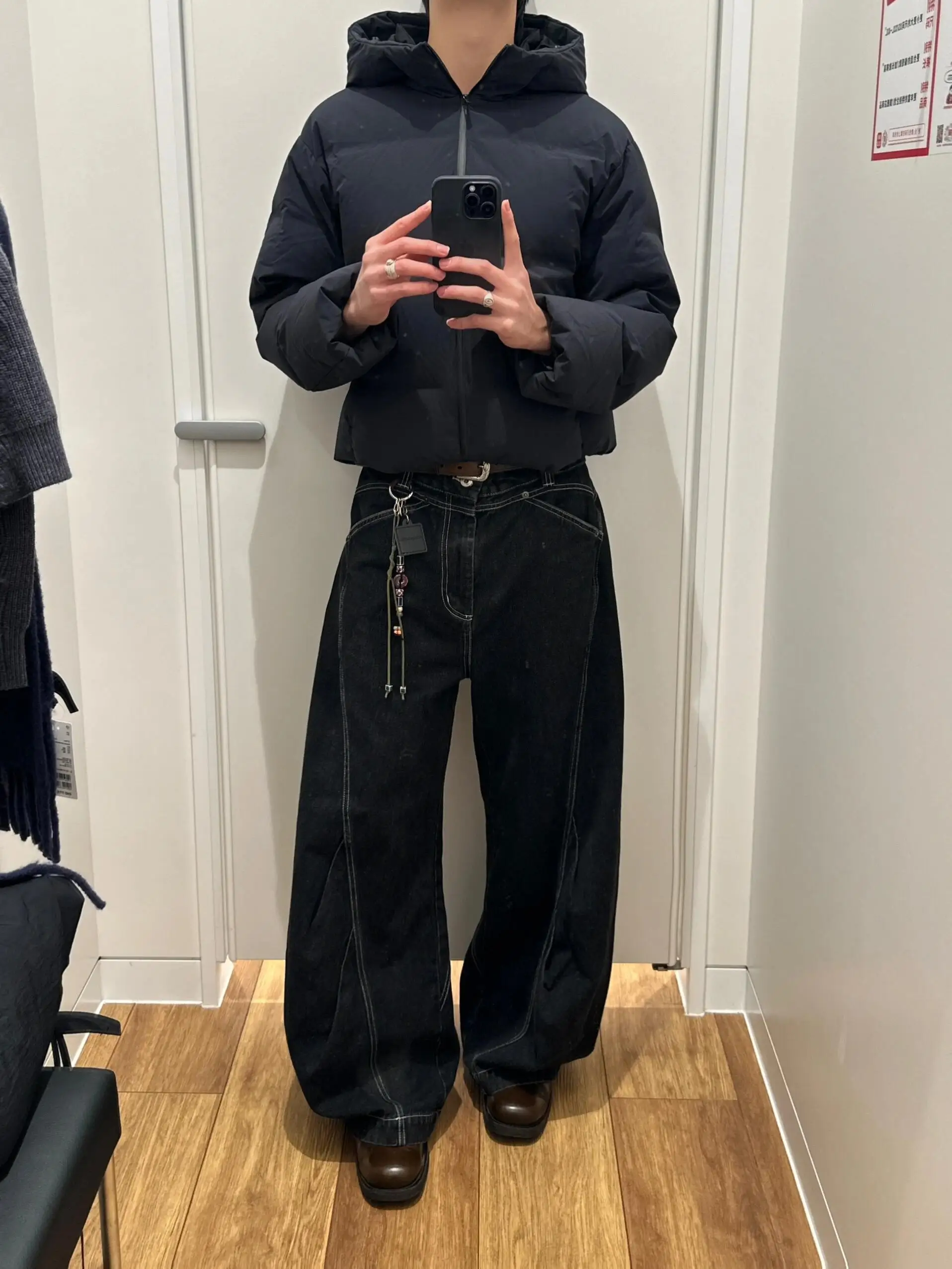 

Waed Original Denim Jeans Loose Straight Leg Wide Leg Knife Long Pants Men Women American Vibe Retro Bull Ear Casual Jeans