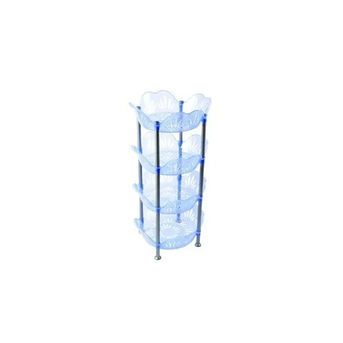 Clover 4 Pcs Plastic Crisper Transparent Transparent