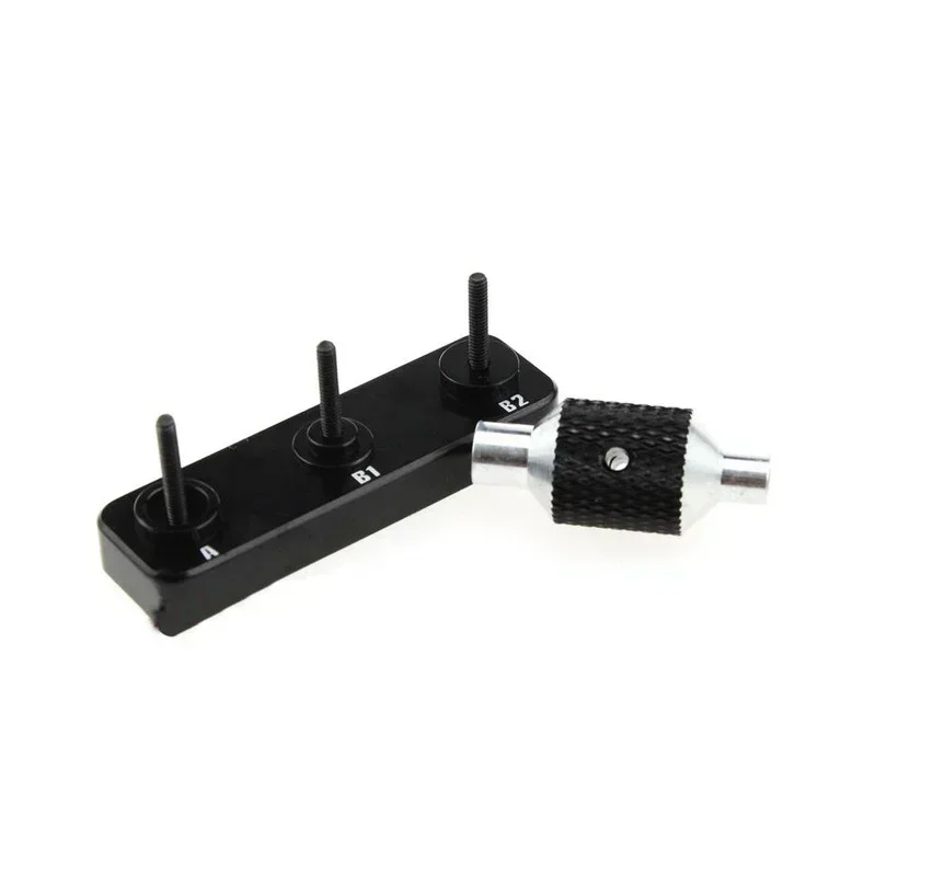 سبائك الألومنيوم لتقوم بها بنفسك تحمل أداة تفكيك دليل عجلة تثبيت ل Tamiya Mini 4WD RC نموذج سباق السيارات تجديد الملحقات #4