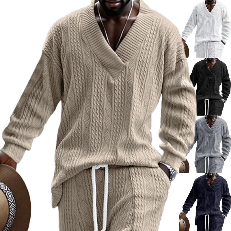 

Свободная трикотажная мужская футболка Long Sve V-Ne, однотонный пуловер с круглым вырезом Ne, повседневный дышащий модный топ