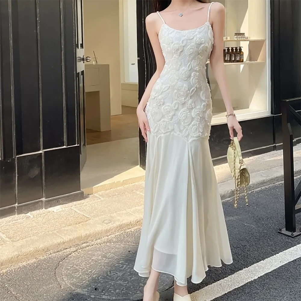 

Classic Strapless Appliquins Sleeveless Mermaid Formal Evening Dresses Birthday Party Prom Gowns Customized
