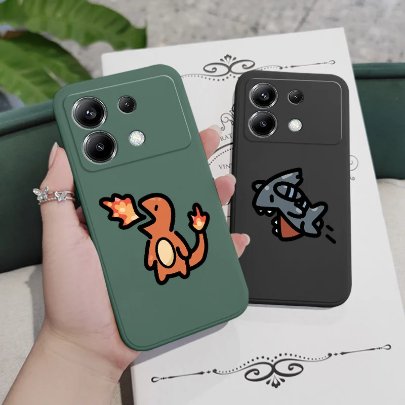 Dinosaur Monster Phone Case For Xiaomi Poco F8 F7 X7 X6 F6 M6 M5 M5S F5 X5 F4 X4 M4 F3 M3 X3 Pro Ultra 4G 5G GT Silicone Cover