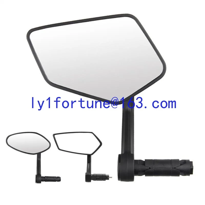 Suitable for Bicycle rearview mirror Mountain electric vehicle anti-shake turn around, plug the reflector