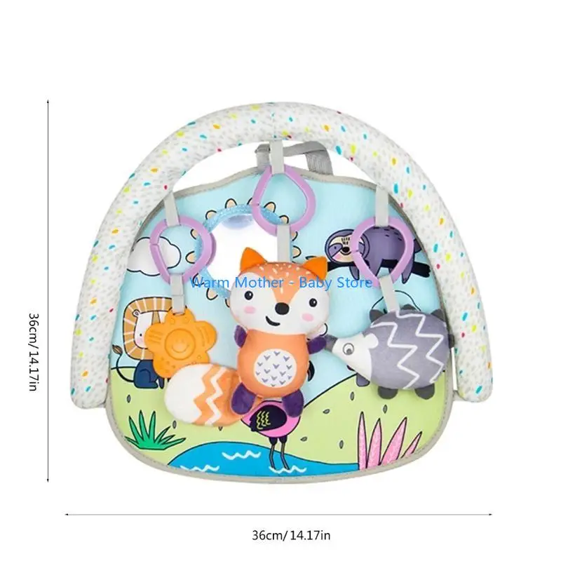 Jouet en voiture pour bébé, salle sport, siège arrière engageant, avec papier sonore, Stimulation du nourrisson le