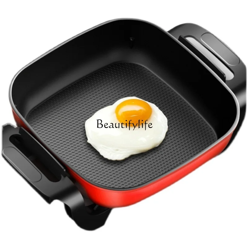 

Multifunctional electric wok barbecue integrated pot