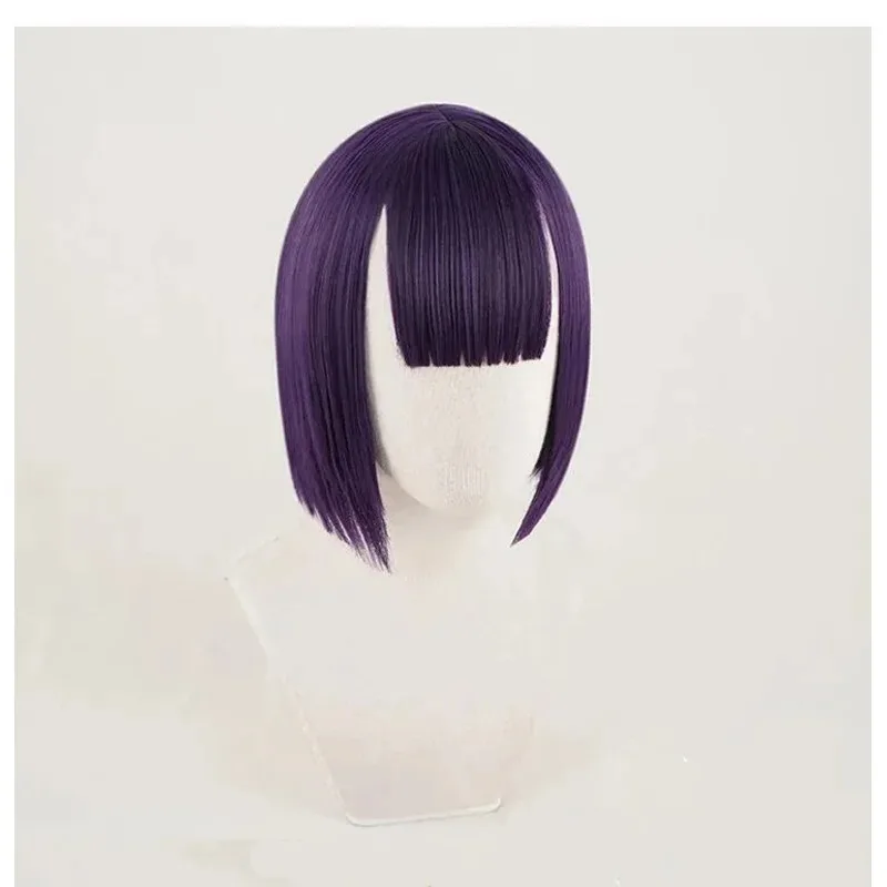 qq 123Shuten コスプレ運命グランド注文 FGO 合成紫髪 Shuten Douji 角牛角ヘッドウェアかつら