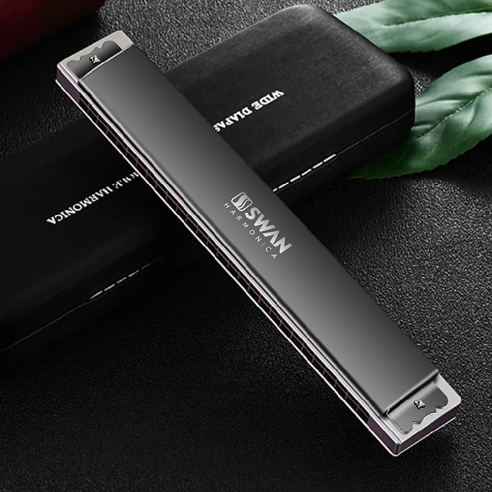 28-hole Accato Harmonica C Tone Professional Performance  Polyphonic Harmonica Healing Adult Beginner Musical Instruments