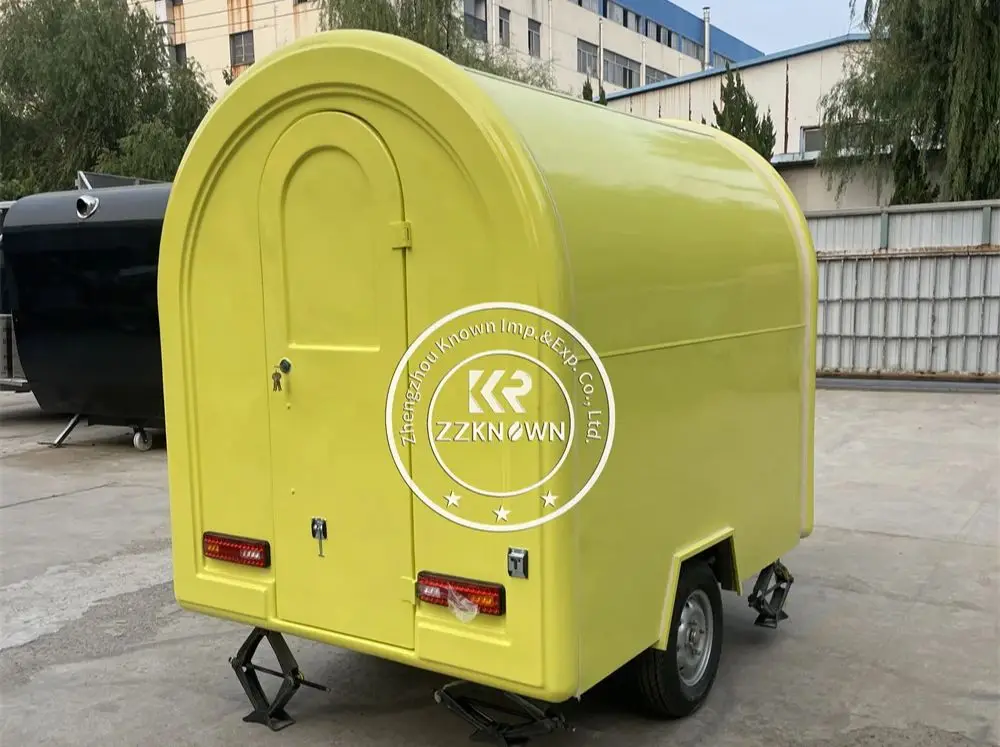 Camión de comida rápida, furgoneta, café, quiosco de aperitivos, tienda de cocina móvil, carrito de comida rápida, remolque de jugo de helado para perro caliente