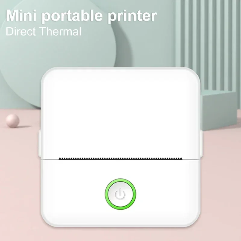 Portable Ink-Free Printing Student Label Printer Wireless Mini HD Printer For Small Portable Pocket Printer