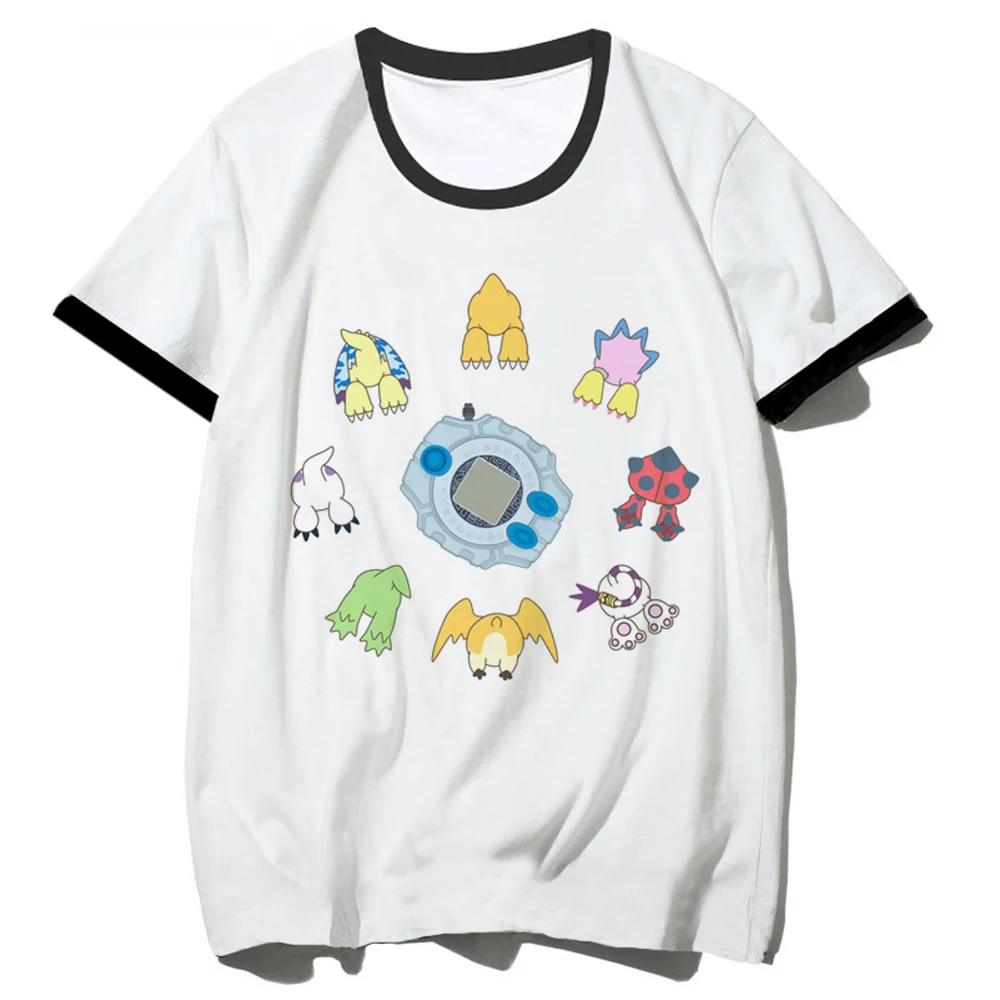 Digimon top mujer streetwear top chica streetwear anime ropa