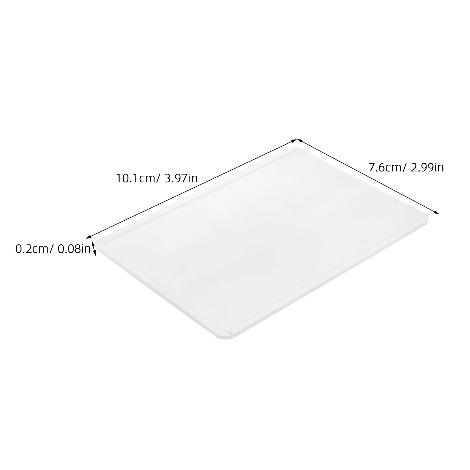 25Pcs PVC Id Card Holder Transparent Business Card Sleeve Case Badge Protector Office Badge Case Id Protector