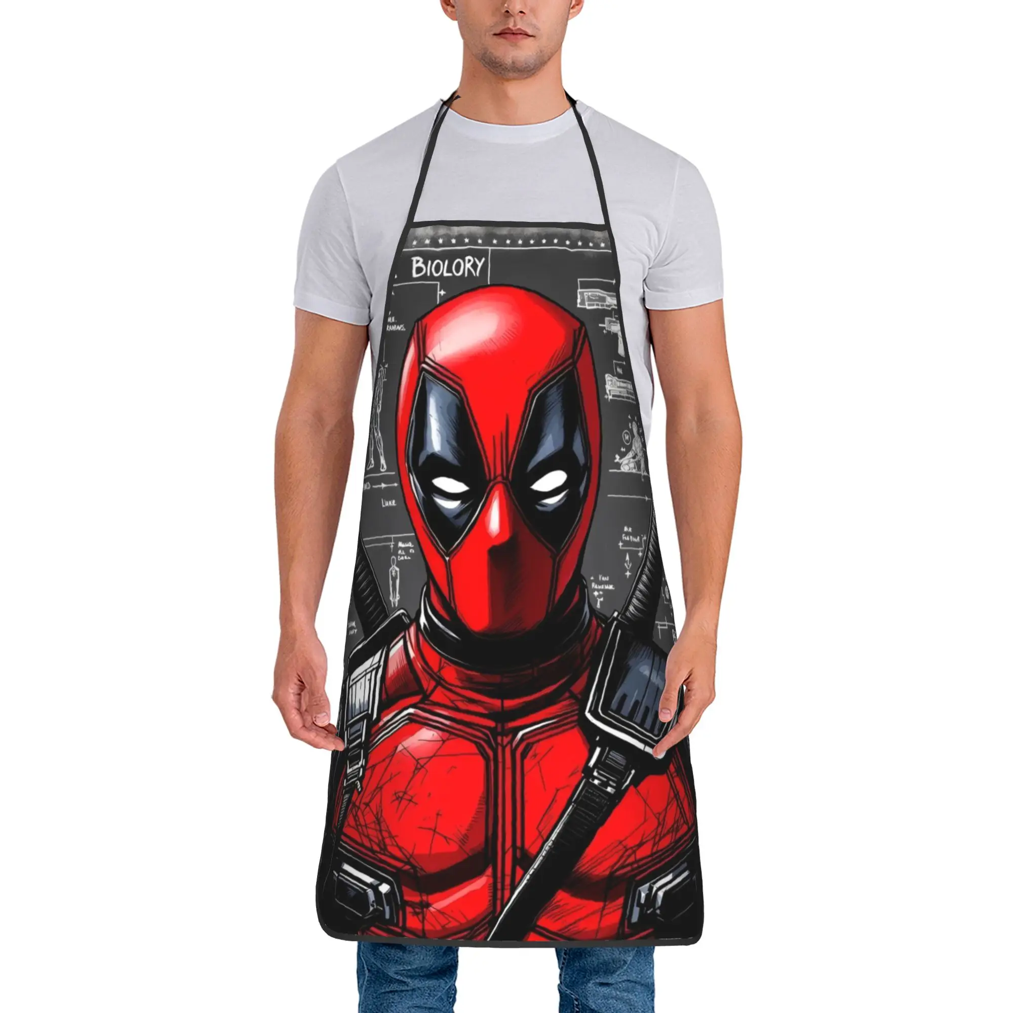 

Deadpool Aprons Chef Kitchen Cooking Marvel Marvel Tablier Cuisine Painting