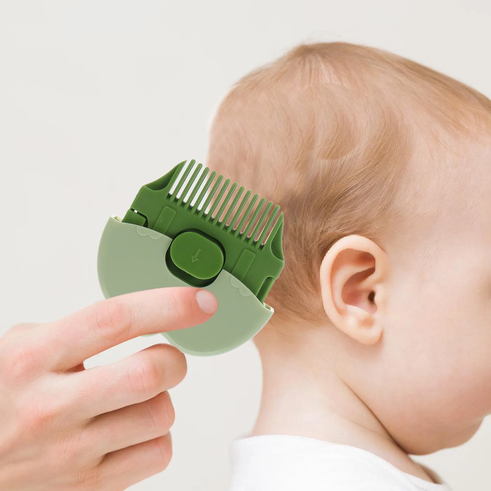 Hair Brush and Comb Set Newborn Infant Double-Sided Fine Tooth Detangling Hair Toddler
