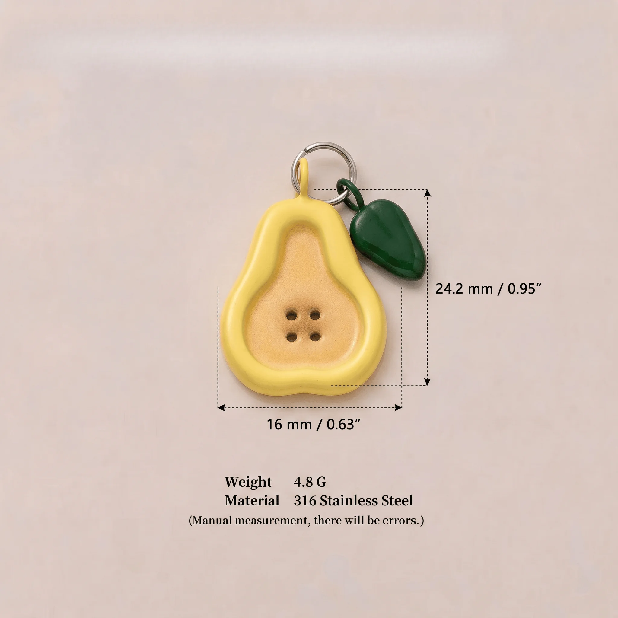316 Edelstahl-Anhänger PVD18K vergoldet, wasserdicht, farbbeständig, DIY-Anhänger für Halsketten, Armbänder und Schmuckherstellung – Detail 7