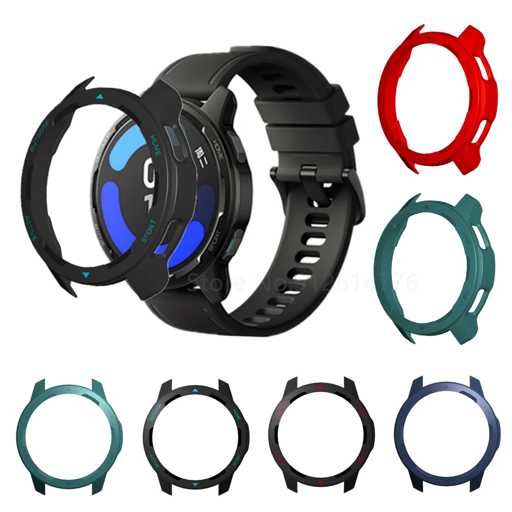 

Чехол для Xiaomi Watch S1 Active Color2 Smart Watch Protector Shell для Mi Watch Color 2 ПК Жесткая защитная рамка-бампер