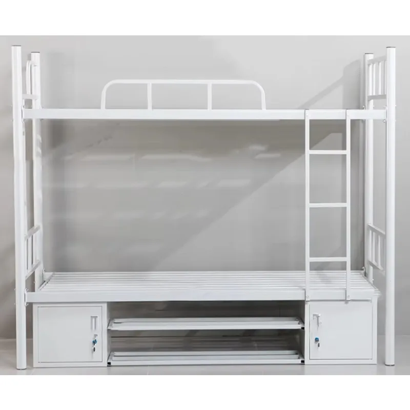 Double Iron Cot Box Bed with Storage Designs Metal Beds Size Options