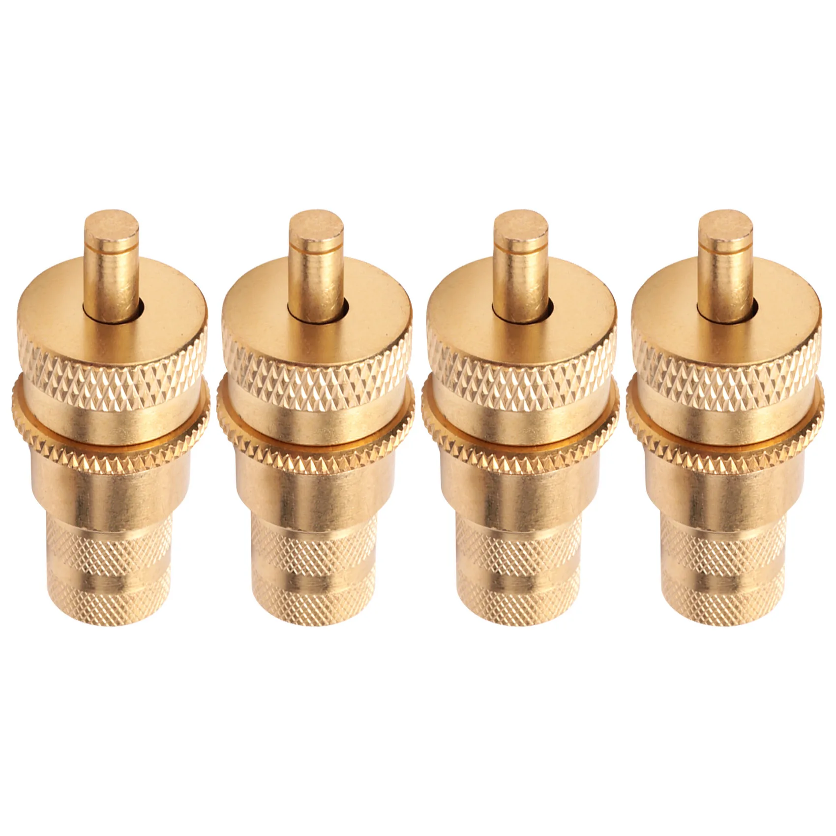 

4Pcs Offroad Brass Tire Venting Machine s Kit Automatic 6-30Psi Tyre Tire Pressure Relief Valve Deflators Bleeder Valve