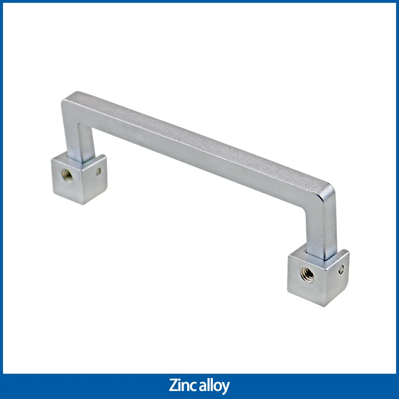 

Industrial Machinery Equipment Zinc Alloy New Folding Inner Handle Equipment Cabinet Door Square Handle