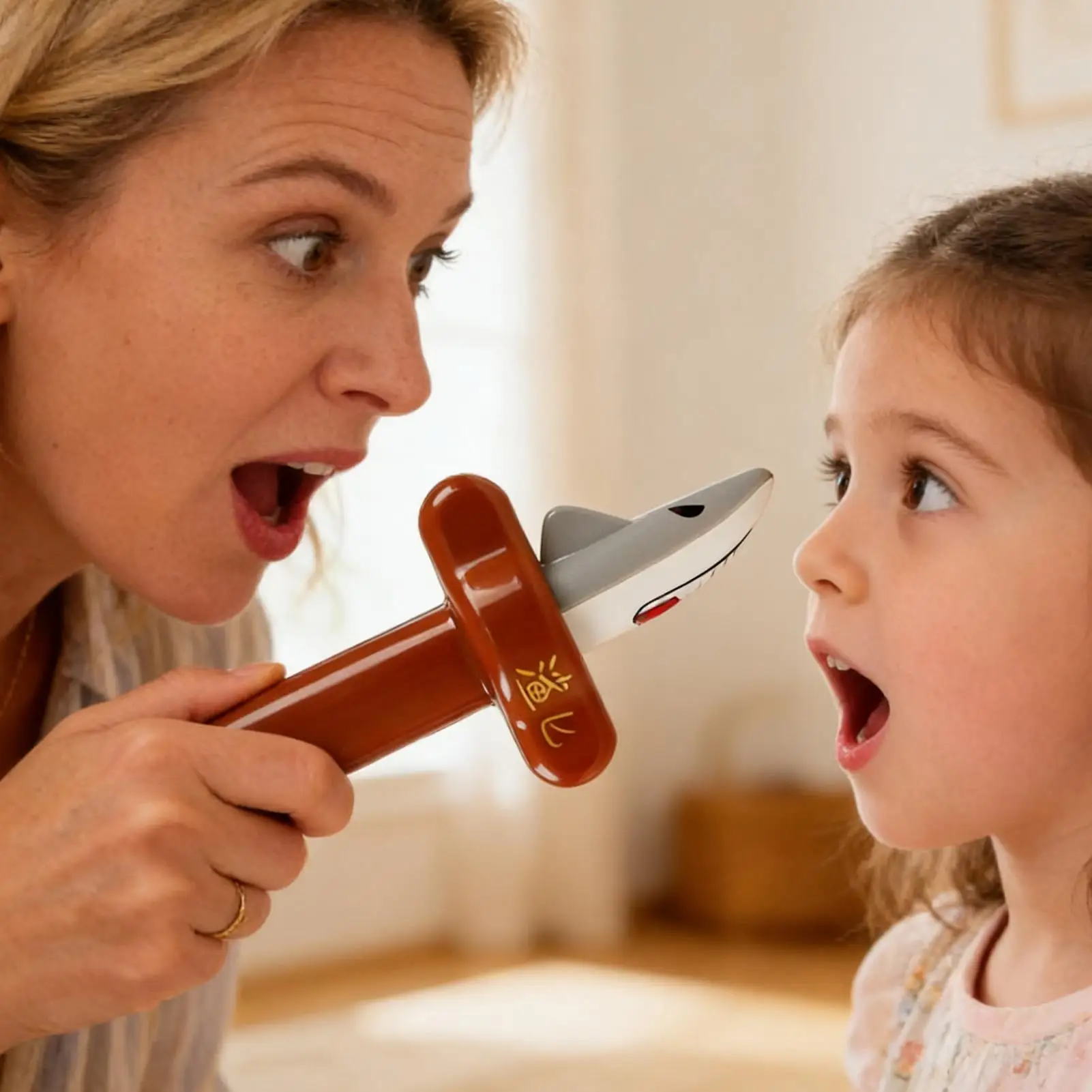 

Retractable Wand Toy Retractable Shark Design Long Lasting Prop Retraction Toy Cutter for Home Indoor Outdoor Party Birthday