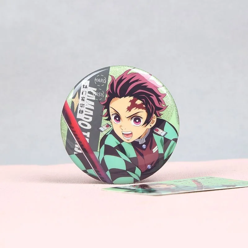 Anime alien stage bar badge 6-inch film covered identity card anime millet peripheral pain bag student gift