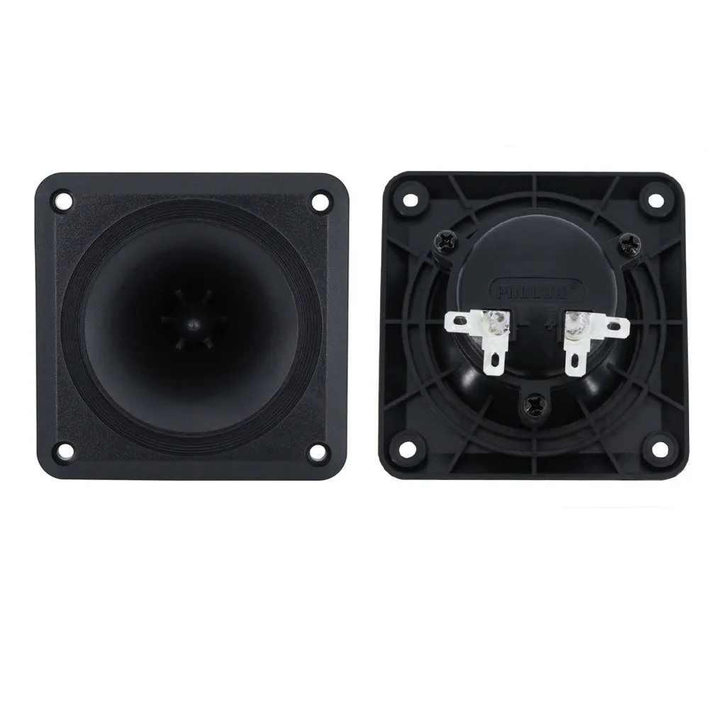2 ピース/ロット 88 ミリメートル × 88 ミリメートル圧電ツイーター 75-150 ワットツイータースピーカーセラミックブザー高音角オーディオスピーカー分散器