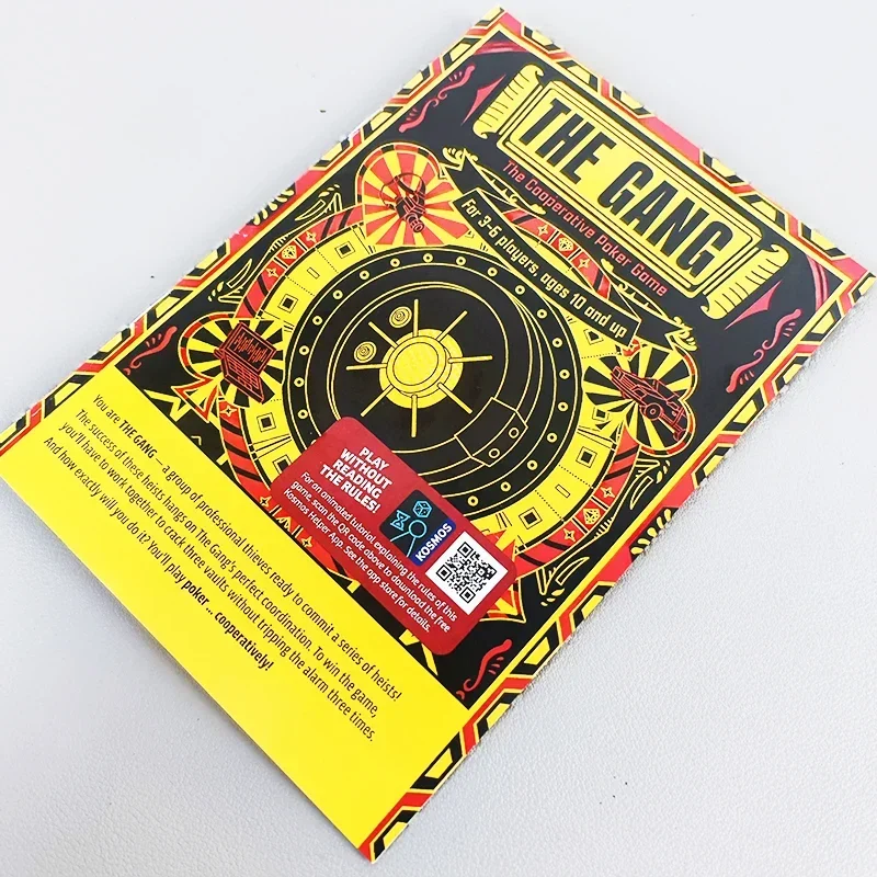 The Gang Board Game 2-6 Players Fun Strategy Table Game for Family Party Friends Entertainment card game