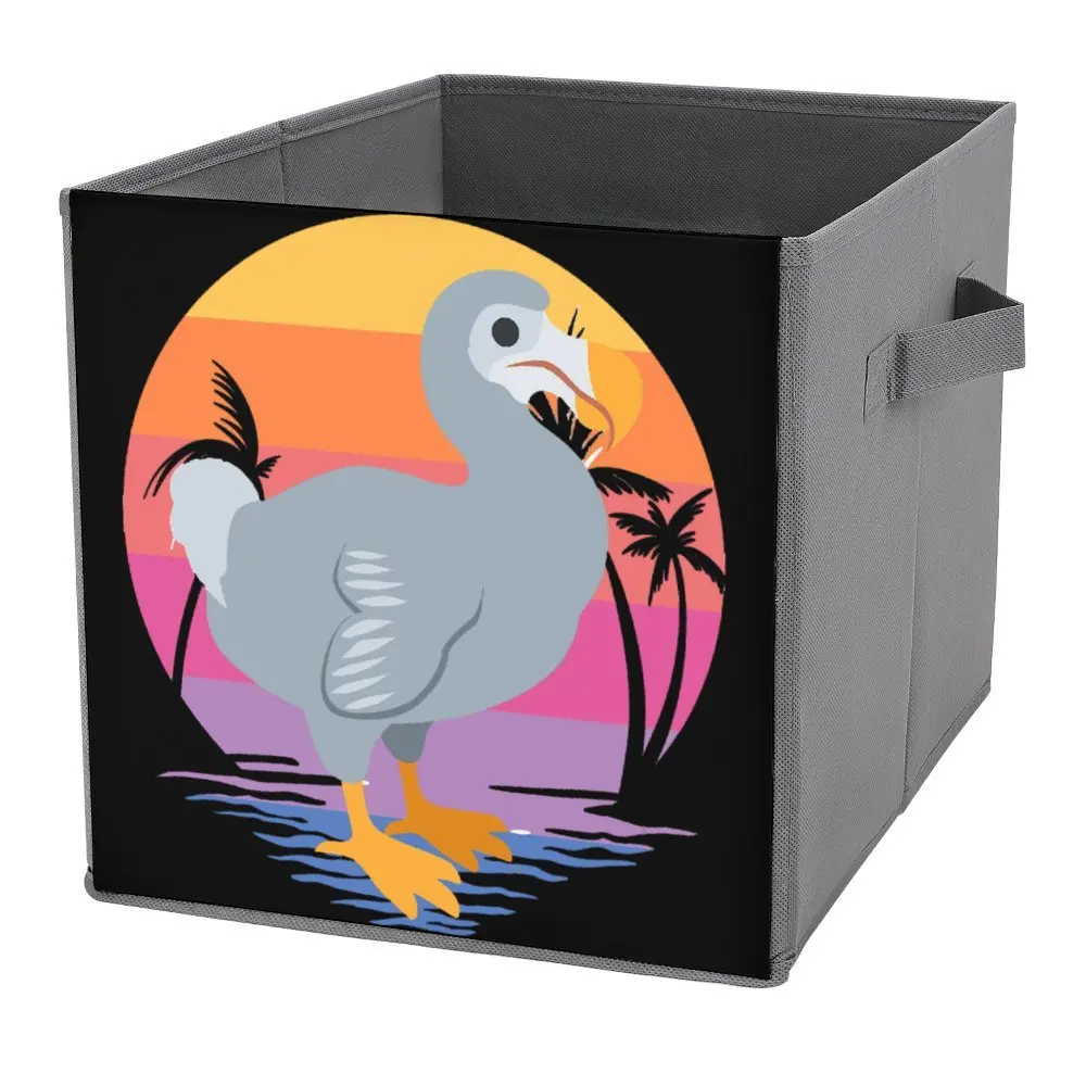 Storage Tank Dodo Shirt Dodo Bird Shirt Dodo Folding Storage Box Large Capacity Convenient Debris Room Storage Graphic Staying B