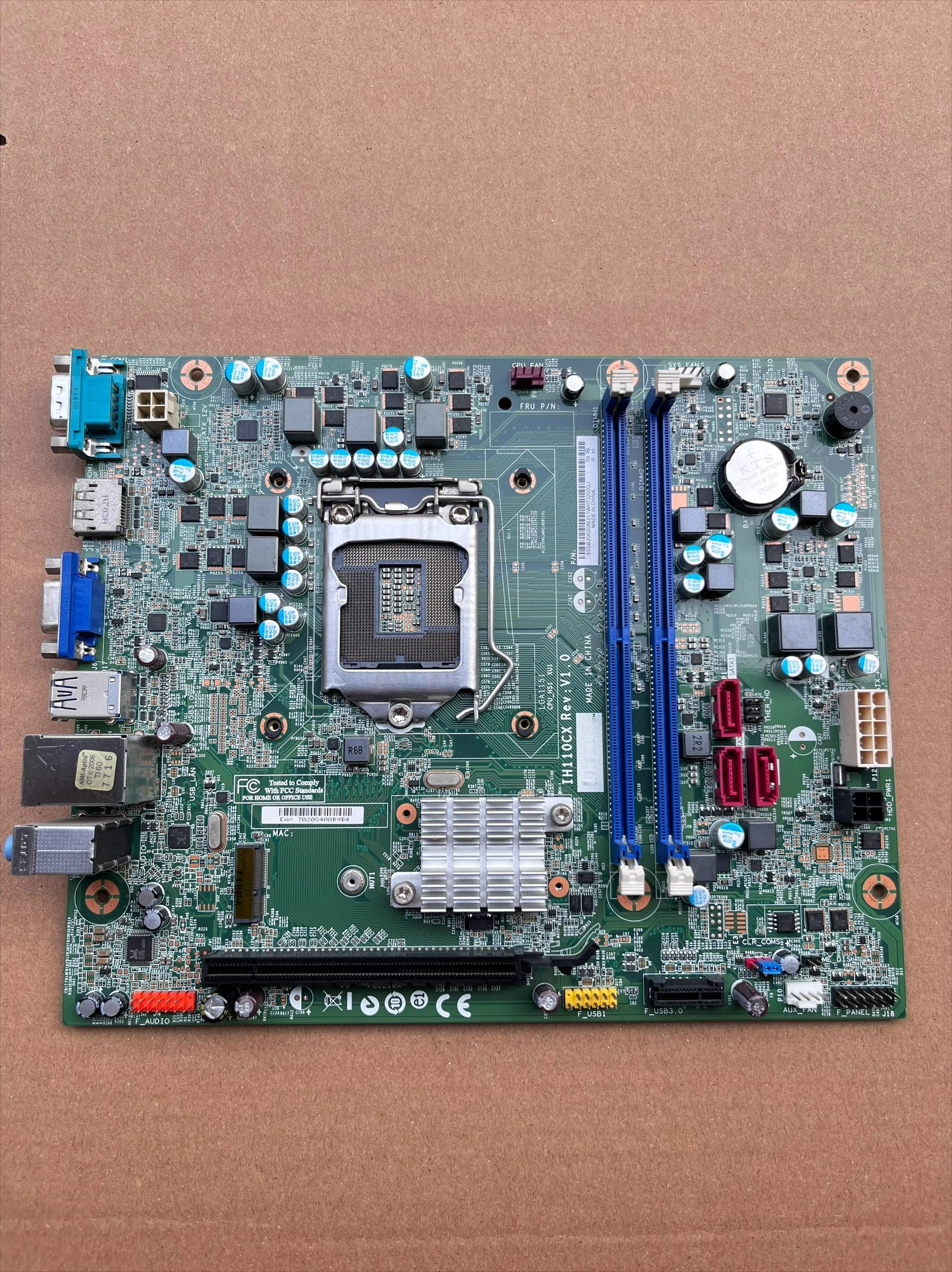 For Lenovo IH110CX Rev: 1.0 main board 1151 pins sixth generation Yangtian M4000e S510    (store code: 0803)