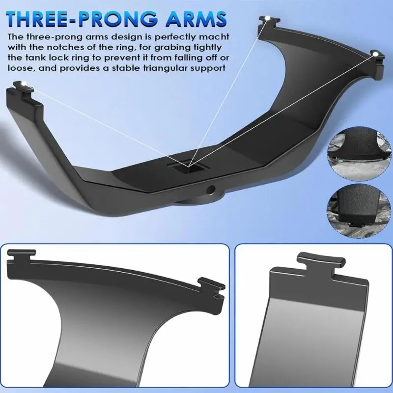 

Oil Lock Rings Tool with 1/2in Square Drive for Car 6599 Aluminum Oil Sensers Removal and Installation Tool