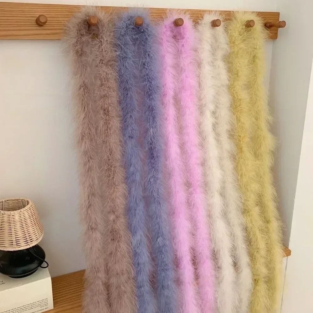 Fashion 2 Meter Decorative Strip Cuff Strip Faux Fur Fluffy Trim DIY Apparel Sewing Home Decor Artificial Fur Decoration