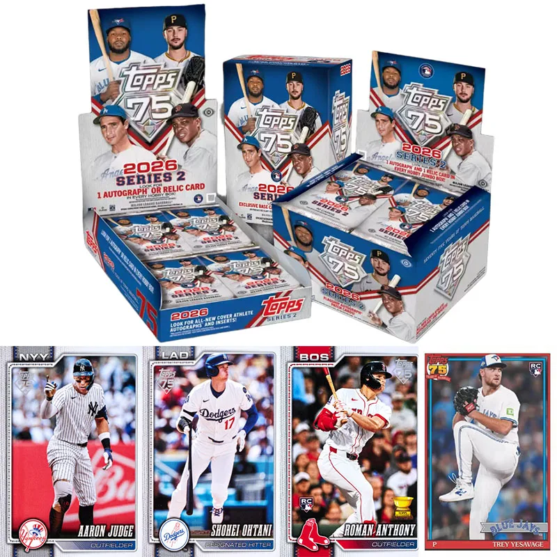caja-de-cartas-coleccionables-de-beisbol-topps2026-sets-completos-de-estrellas-de-la-mlb-cartas-deportivas-autenticas
