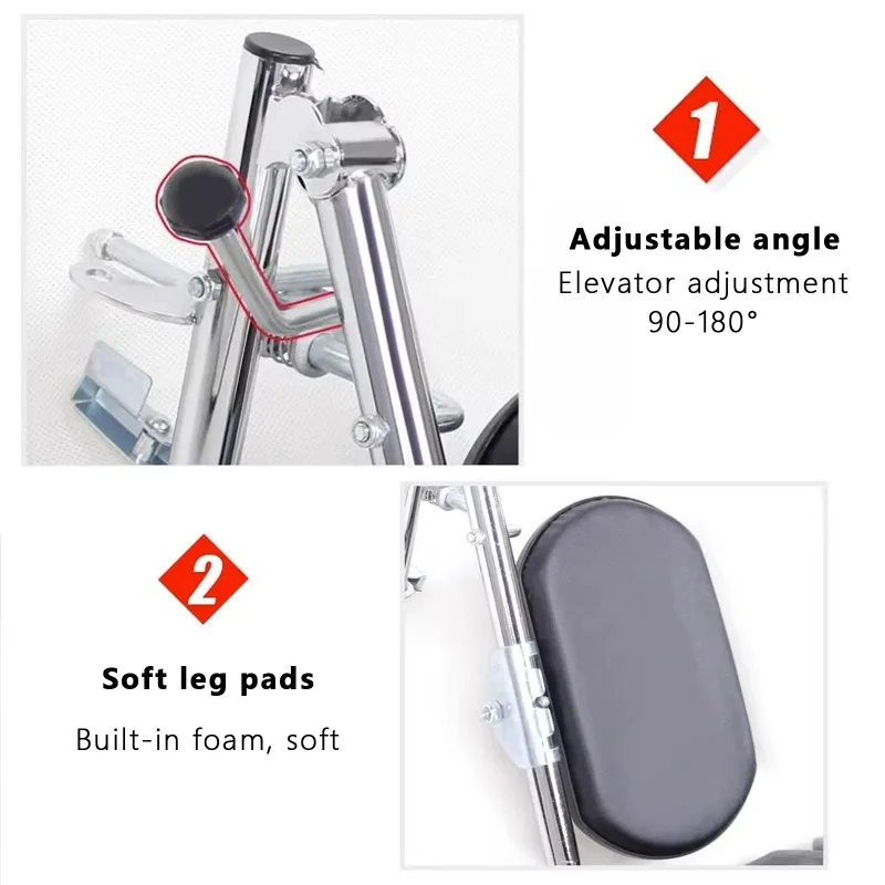 Wheelchair Footrest Legrest Wheelchair Full Leg Foot Support Pedal Accessories Universal Wheelchair Accessories