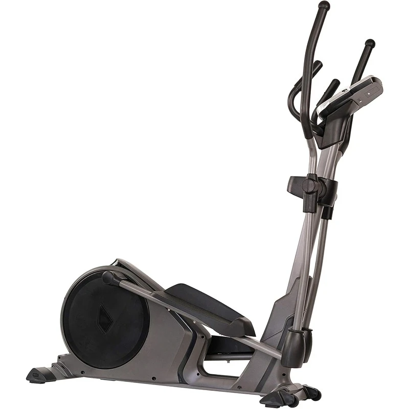 Programmable 16 Electro-Magnetic Elliptical Cross Trainer Exercise Machine, Full-Body Cardio Equipment W/ 24 Pre-Built Workouts