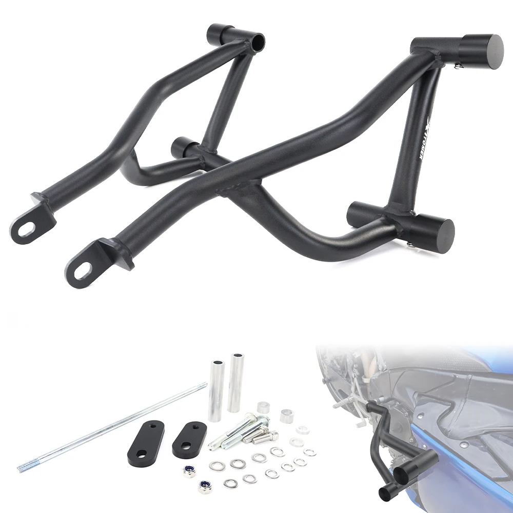 Motorcycle Stunt Cage Engine Guard Highway Bar Bumper Fairing Protector Race Rail YZFR1 2009 2010 2011 2012 2013 2014 For YAMAHA