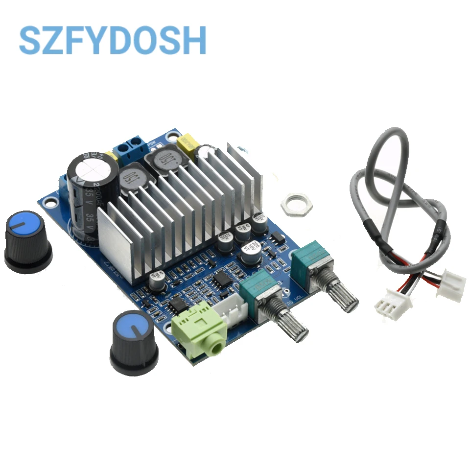 TPA3116D2 Mono Digital Amplifier Board 12-24V Subwoofer Audio Power Amp For Home Car Speakers DIY