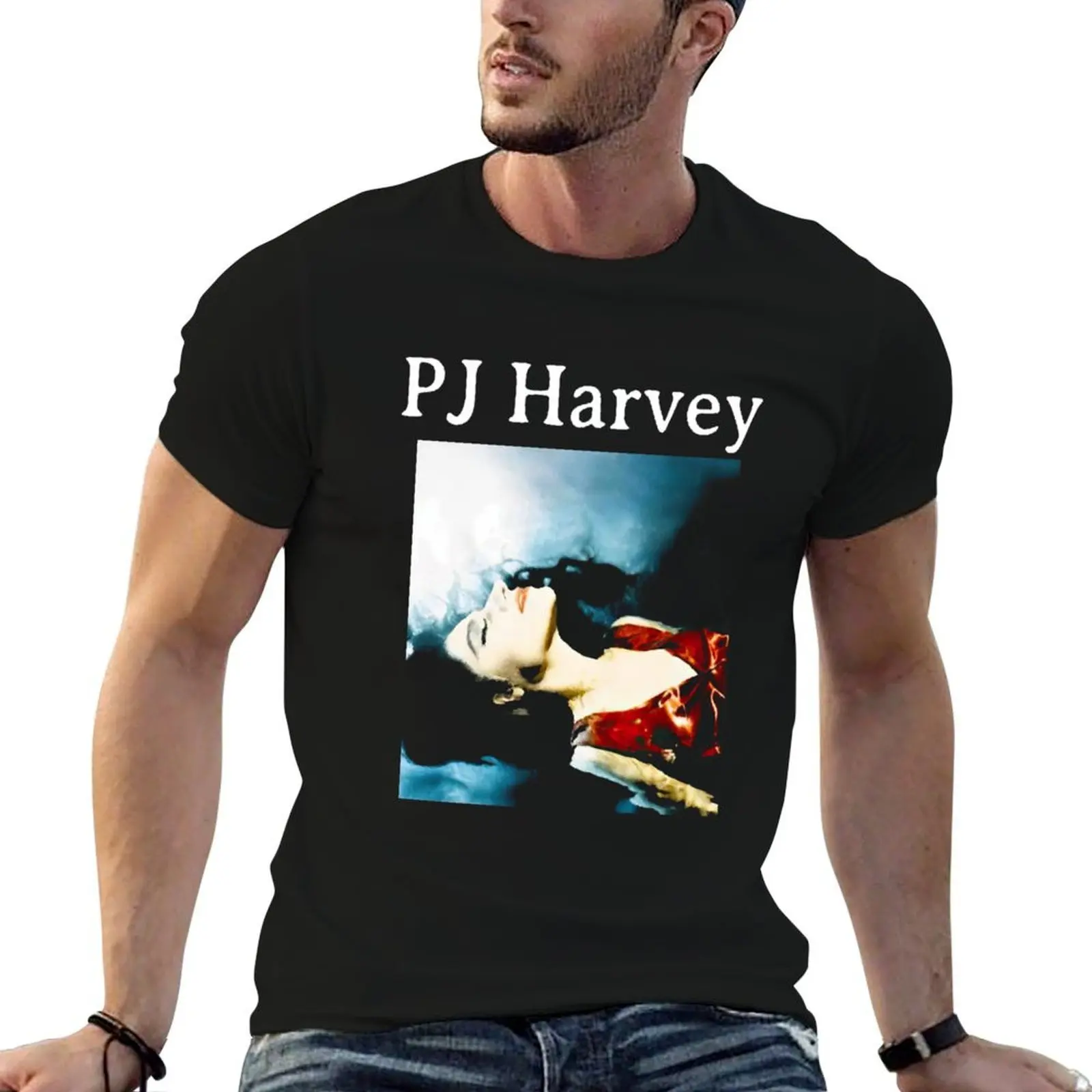 

PJ Harvey T-Shirt cotton t shirt man black cotton t-shirt plain for man package man t shirt heavy cotton T-shirt