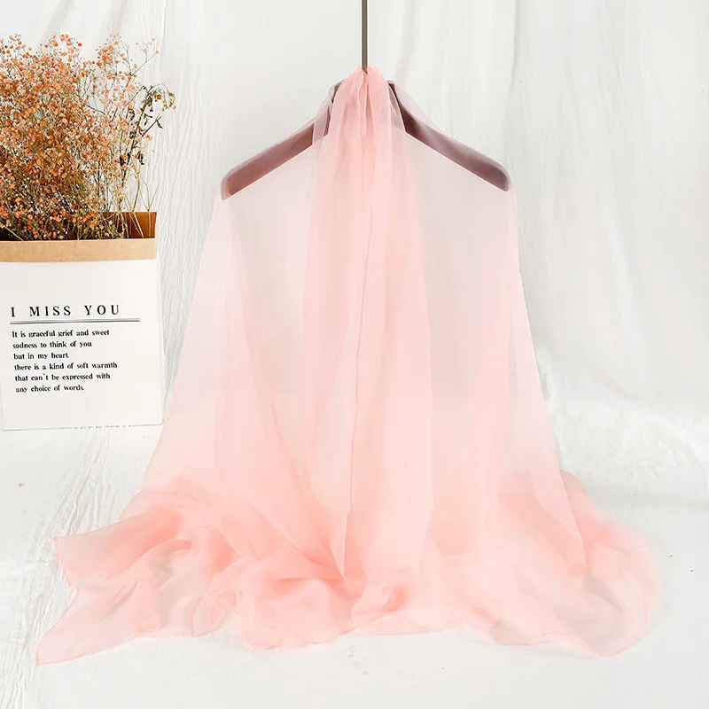 Blauw Roze Shawl Sjaal Bolero 200*110 Grote Bridal Avond Shrugs Voor Vrouwen Sjaal Wrap Party prom Jurk Cape