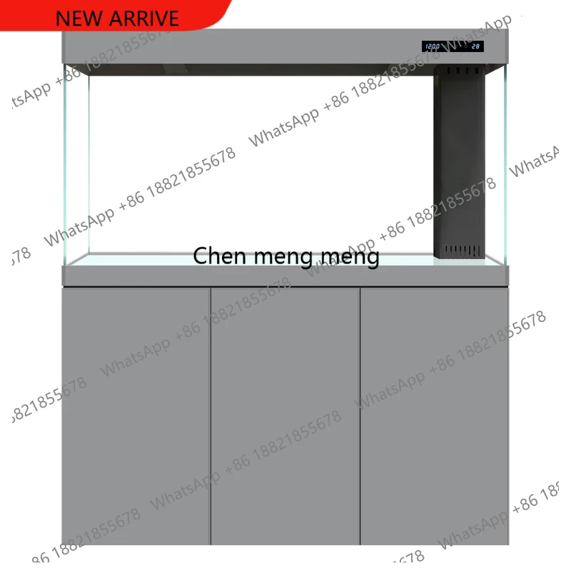 

M32 Live Fish Large Aquarium Ornamental Fish Living Room Indoors Modern Glass Aquarium Luxury Floor Home Furniture El Acuario