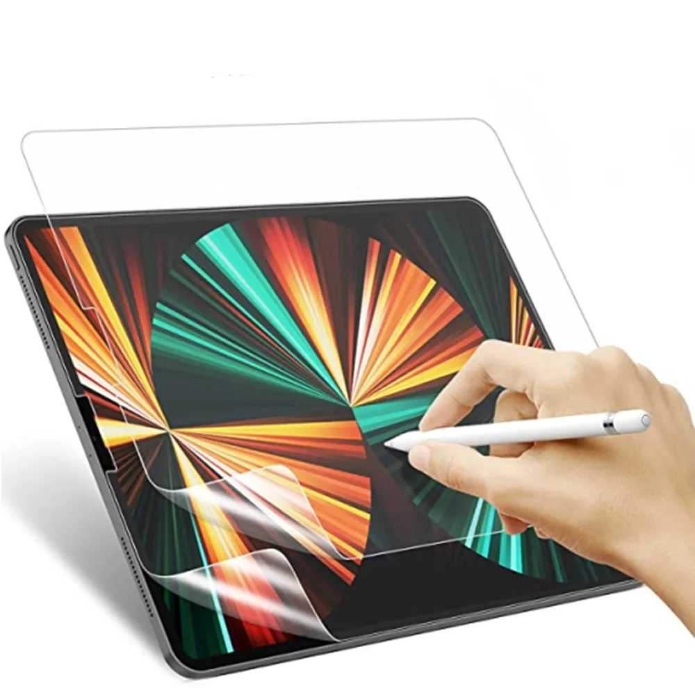 2Pcs Paper Feel Screen Protector Film Matte PET Painting Write For Pro 11 12.9in Air 3 4 5 7th 8th 9th 10th Gen 9.7 10.2 10.9